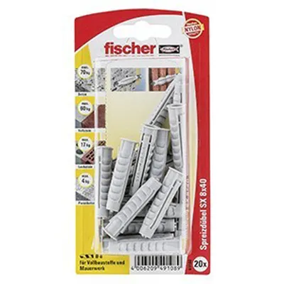 Immagine prodotto di Scheda Fischer plug Sx 8X40 K Sb