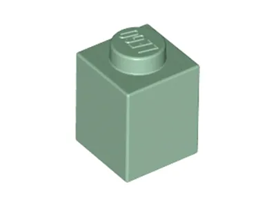Produktbild von Lego® 1 Stück 3005 Stein Brick 1x1 Part Basic Steine 1 Sandgrün