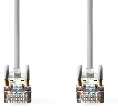 Produktbild von Nedis CAT5e-Netzwerkkabel - SF/UTP - RJ45 Stecker - RJ45 Stecker - 5.00 m - Rund - PVC - Grau - Umschlag