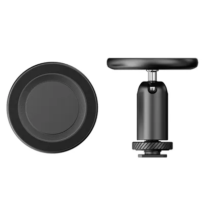 Produktbild von Tragbare magnetische Telefonhalterung, Telefonhalter, magnetische Telefonstativhalterung, Schnellverschluss mit Kaltschuhadapter-Basisersatz fuer Smartphones der Serien iPhone 15/14/13/12