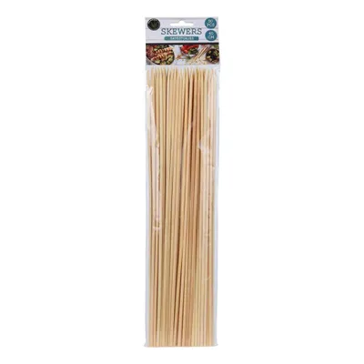 Produktbild von Holzspieß-Set 50-teilig, 40 cm lang - Perfekt für Grillspieße