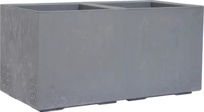 Produktbild von SIENA GARDEN Pflanzkasten FARO STONE grau 40 x 80 x 40 cm