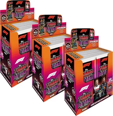 Produktbild von Topps - Turbo Attax Formel 1 2022 - 3 Display (72 Booster)