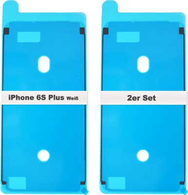 Produktbild von 2x iPhone 6S Plus Rahmen LCD Display Kleber Dichtung Klebefolie Wasserdichtung Adhesive Weiß