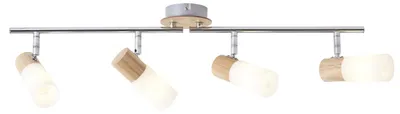 Produktbild von BRILLIANT Spotrohr, 4-flammig, drehbar Babsan braun IP20 E14 4 Watt dimmbar g. f. LED-Leuchtmittel