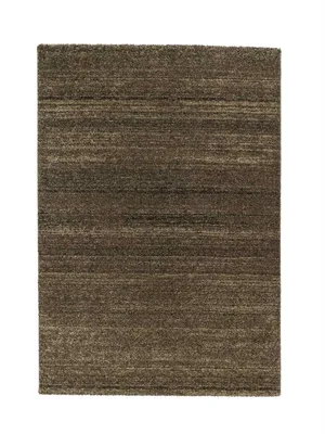 Image de Tapis marron chiné Astra Samoa, dimensions : 80 x 150 cm