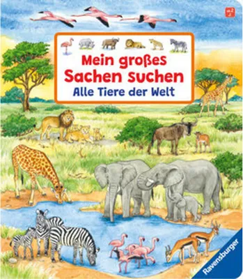 Produktbild von Mein großes Sachen suchen: Alle Tiere der Welt