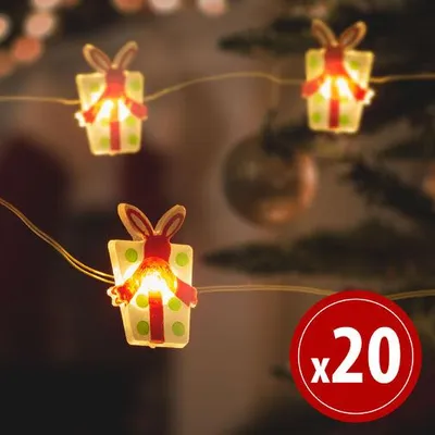 Immagine prodotto di Catena luminosa a LED - regalo - 2,2 metri - 20 LED - luce calda
