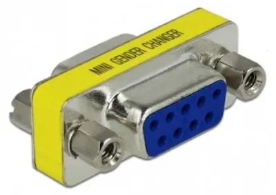 Image de Delock 65008 Adapter Delock D-Sub9 -> D-Sub9 Bu/Bu