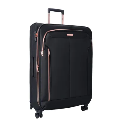 Produktbild von TheTrueC 4 Rollen Koffer Superlight 77cm Kopenhagen black/rose : schwarz Farbsortierung: schwarz