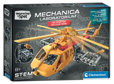 Zdjęcie produktu dla Clementoni Nauka i zabawa: helikopter – ponad 220 elementów