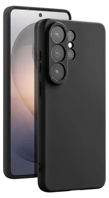 Obrázek produktu pro Avizar, pouzdro pro Galaxy S26 Ultra, silikonové s povrchem Soft-Touch a podšívkou z mikrovlákna, barva černá