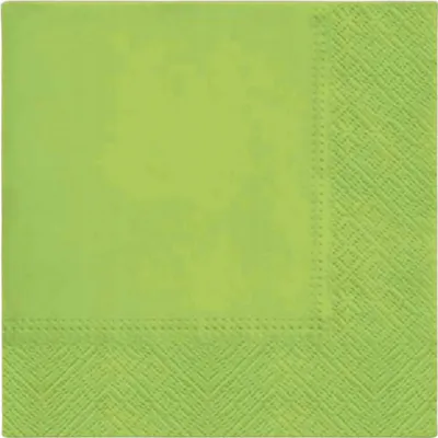 Zdjęcie produktu dla Serwetki Papierowe 20 sztuk Pastelowe Zielone 33x33cm Ozdobne