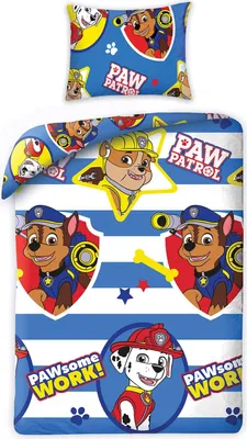 Produktbild von Povlečení Paw Patrol bavlna 160x200 70x80