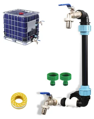 Produktbild von Schwanenhals-Ablasshahn, 3/4 Zoll - Für Regenwassertank
