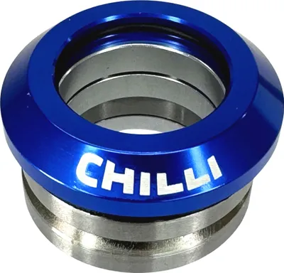 Produktbild von Chilli Pro Stunt-Scooter / BMX Full Intergrated 1-1/8" Steuersatz Standard Blau