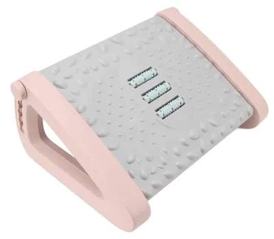 Immagine prodotto di Poggiapiedi ergonomico con funzione massaggio e rotelle