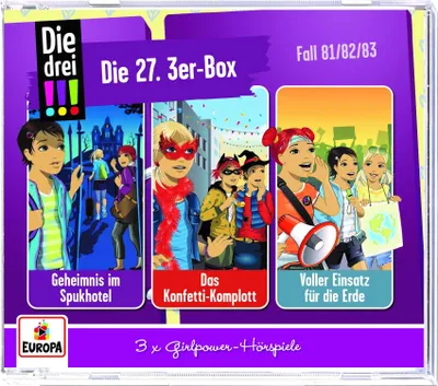 Produktbild von Die drei !!! 3er Box - Folgen 81-83 (3 Audio-CDs)