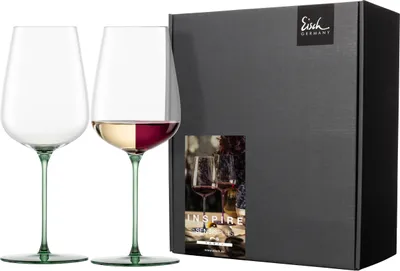 Image de Eisch Vorteilset 2 Stück 2 Allroundgläser 543/3 green fruchtig & aromatisch INSPIRE SENSISPLUS 15437030 und Geschenk + Spende