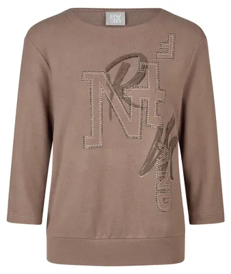 Produktbild von RABE Damen T-Shirt in Taupe, Größe 46