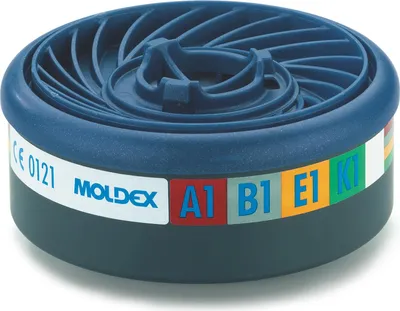 Produktbild von Moldex Gasfilter 9400 ABEK1 org.Gase (Siedepkt.65GradC),saure Gase EN14387:2004+ 10 Stk