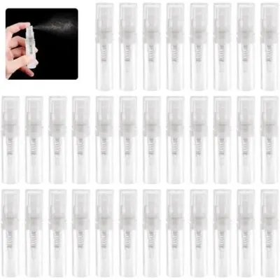 Produktbild von Parfümzerstäuber 3ml Mini Sprühflaschen Transparent 80 Stück