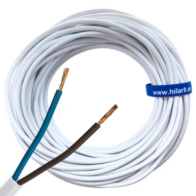 Image de Câble H05VV-F, 2 x 1,5 mm², longueur 25 mètres