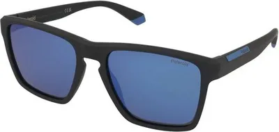 Produktbild von Polaroid PLD 2167/S Matte black blue 56/18/145 Herren Sonnenbrillen
