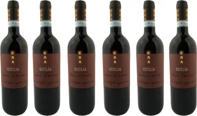 Produktbild von 6x Era Nero d’Avola Sicilia Rotwein 13% Vol. 0,75L -
