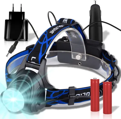 Obrázek produktu pro Čelovka LED COB Senzorová čelovka s USB dobíjením Super jasná čelovka Zoom Vodotěsná Retoo