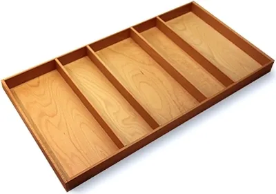 Produktbild von Mehrzweckeinsatz BUCHE 100er Schubl. B 918 x T 472 mm passend für BLUM Legra 19 mm Schubladen
