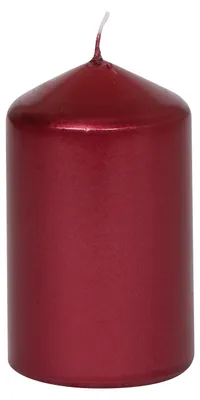 Produktbild von Stumpenkerzen "Edelglanz" Altrot 80/47 mm, 14 Stück