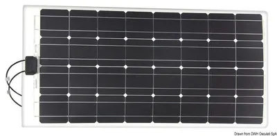 Obrázek produktu pro ENECOM Solární panel flexibilní 100Wp 1231x536mm , 1 kus