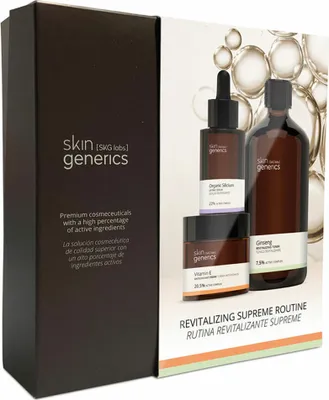 Produktbild von Unisex-Kosmetik-Set Skin Generics Revitalizing Supreme Routine 3 Stücke