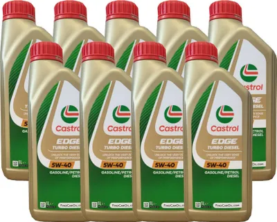 Produktbild von Castrol Edge Turbo Diesel 5W-40 9X 1 Liter