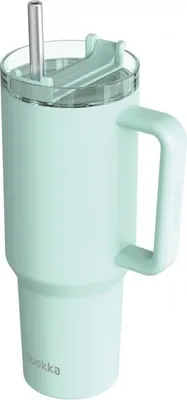 Image de Quokka Stream, Mug isotherme XL en acier inoxydable Turquoise, 1200ml, 40046