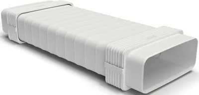 Produktbild von Optimairo Flachkanal flexibel Lüftung Länge 550mm passend zu N20103