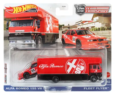 Immagine prodotto di Hot Wheels Car Culture: Team Transport HKF42, Set di modellini di auto, 3 anni, rosso
