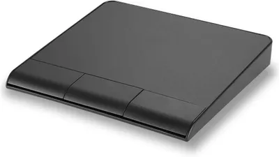 Productafbeelding van Draadloos Touchpad - Multitouch Trackpad - Productiviteit Verhogen - Drie Apparaten Schakelen - 13.5 x 11.7 cm - Zwart