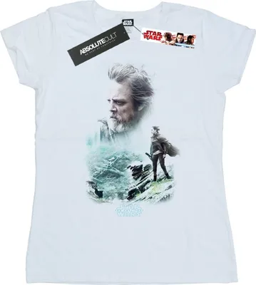 Produktbild von Star Wars - "The Last Jedi" T-Shirt für Damen BI42686 (S) (Weiß)