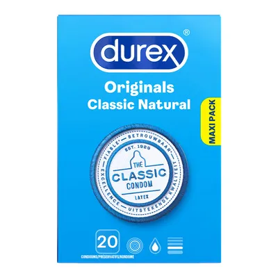 Image de Durex Kondome Classic Natural - 20 Stück
