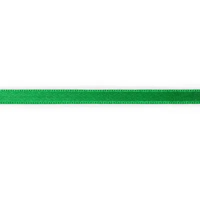 Obrázek produktu pro Saténová stuha, 4 m x 6 mm, trávově zelená
