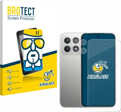 Produktbild von BROTECT Schutzglas für Xiaomi Poco F8 Pro (Display+Kamera) 9H kratzfest klar