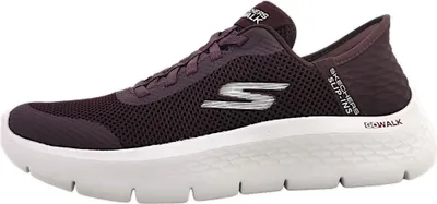 Produktbild von SKECHERS Slip-ins Damen Schlupfsneaker burgunder rot Textil - Größe: 36