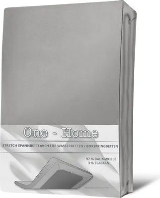 A product package for a fitted sheet.
