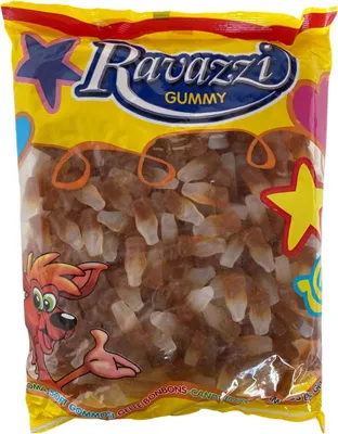 Produktbild von Ravazzi Mini Bottiglie Cola, Cola-Flaschchen, zuckerfrei, 1 kg