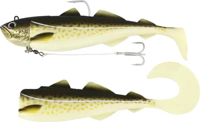 Produktbild von Westin Crazy Daisy Gummifisch , Länge / Gewicht:23cm - 300g, Farbe:Glow Gadus