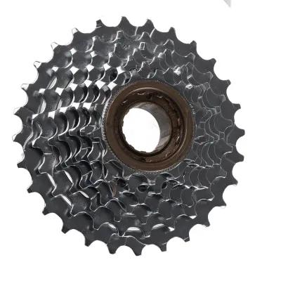 Obrázok produktu pre Horský bicykel zotrvačník,Bike 7 Speed Freewheel,Bike Modified Threaded Flywheel,Bike Rotating Flywheel,7 Speed Bike 13T to 28T Freewheel,Bike Freehub Freewheel