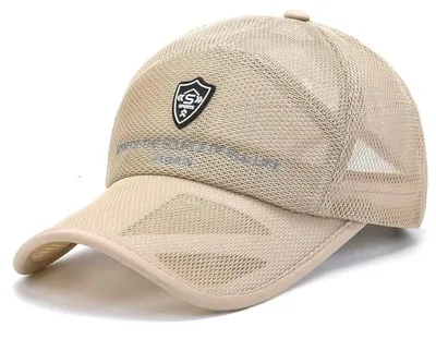 Immagine prodotto di Cappello da baseball estivo, rete traspirante, regolabile, color kaki