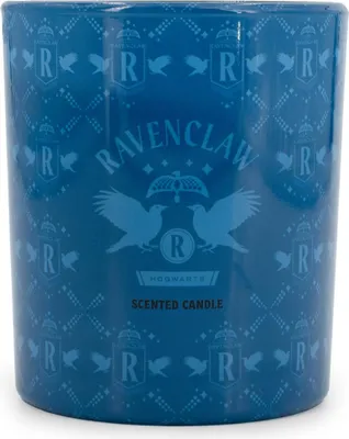 Immagine prodotto di Candela profumata Harry Potter™ Ravenclaw, A x L x P: 8,3 x 7,4 x 7,4 cm, vetro, cera di paraffina, candela da regalo con motivo Ravenclaw